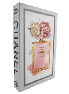 Buy "Pink Chanel Book No. 5 Chanel Paris Perfume Book Decorative Display / False Book Display Decorative for Living Rooms, Office, Reception/ Classic Gifting Fake Book for Men & Women" in UAE