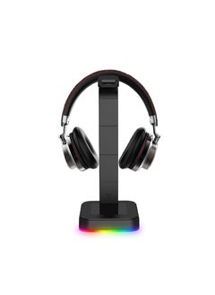 Buy RGB Light Gaming Headset Stand with Dual USB Ports in UAE