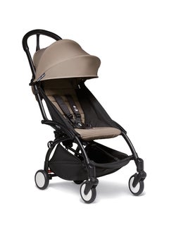 اشتري YOYO² Complete Stroller Set - YOYO² Black Frame With YOYO² 6+ Color Pack - Taupe في الامارات