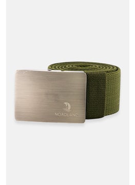 Buy Men Webbing Belts, Olive in UAE