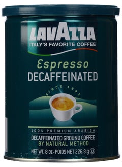 اشتري Lavazza Espresso Decaffeinated Ground Coffee, 8 oz في الامارات