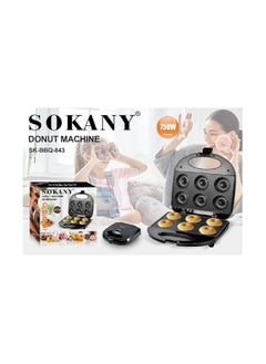 Buy Sokany Donut Maker 750 Watt - BBQ-843 in Egypt