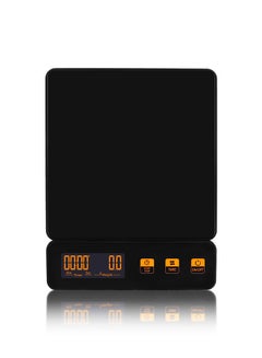 Buy High Precision Rechargeable LCD Display V60 Coffee Drip Scale, Electric Coffee Scale, Digital Weighing Scale, Electric Kitchen Scale With Timer Black in Saudi Arabia