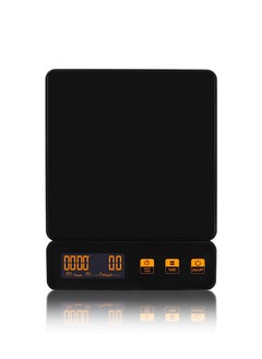 Buy High Precision Rechargeable LCD Display V60 Coffee Drip Scale, Electric Coffee Scale, Digital Weighing Scale, Electric Kitchen Scale With Timer Black in Saudi Arabia