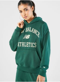 Buy Athletics Varsity Oversized Hoodie in UAE