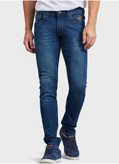 Buy Mid Wash Skinny Fit Jeans in UAE