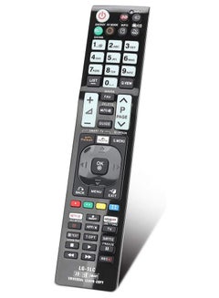 Buy Universal Remote Control LG-1LC Compatible Replacement for LG TV/ 3DTV/ HD/Smart/LCD/LED/Netflix/AKB74915304 AKB74475401 AKB72915239 AKB72915238 in UAE