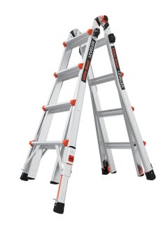 Buy Little Giant 16517-801 Leveler, Model 17 - ANSI Type IA - 300 lb Rated, Aluminum Articulated Extendable Ladder with Ratchet Levelers in UAE