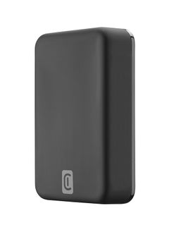 Buy 10000 mAh Power Bank with Wireless Charging Black in Saudi Arabia