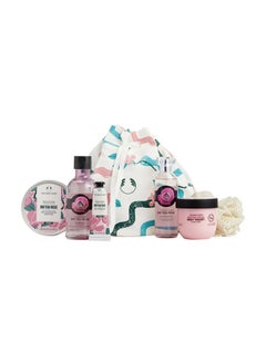 Buy Lather, Slather & Spritz British Rose Big Gift Bag in UAE