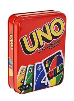 Buy UNO Wild Family Card Game With 112 Cards In A Sturdy Storage Tin in Saudi Arabia