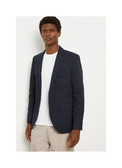 Buy Single Breasted Cotton Blazer in UAE