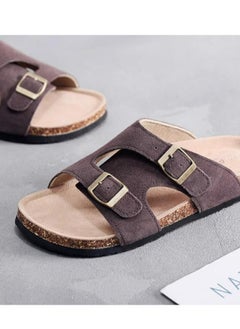 Buy Men's Cork Slippers  Beach Slippers in Saudi Arabia