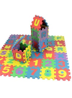 Buy 36 Tiles Kids Foam Puzzle Floor Play Mat Alphabet and Numbers Foam Puzzle Play Mat  Great for Kids to Learn and Play in UAE