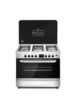 Buy Royal Master Chef Pro Full Safety Cooker With Fan 5 Burners in Egypt