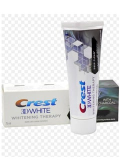 Buy Crest Charcoal Whitening Toothpaste 3D White 75 ml in Saudi Arabia