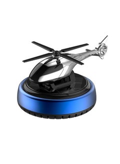 Buy Helicopter Car Air Freshener Solar Rotating Aromatherapy Ornament in UAE