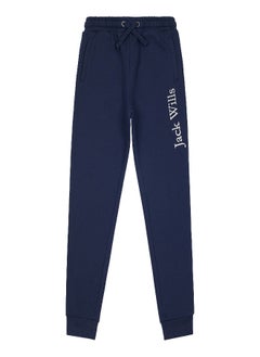 Buy Jack Wills Script Joggers Blue in Saudi Arabia