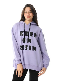 Buy Women Closed Printed Hoodie in Egypt