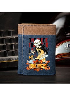 Buy New ONE PIECE Canvas Vertical Wallet in UAE