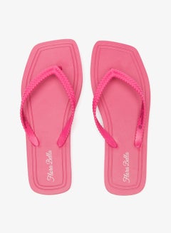 Buy Solid Slip On Thong Slippers in UAE