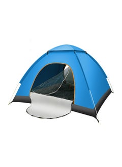 اشتري Portable Outdoor Camping Tent,Automatic Pop Up Beach Tent 3-4 Person Family Tents Waterproof Windproof Lightweight Easy Instant Tent for Hiking Sports Travel Picnic في الامارات