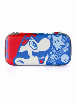 Buy Super Mario Pattern Zippered Storage Bag for Nintendo Switch, Protective Portable Switch Carry Case with 10 Game Card Slots, Portable Travel Carry Cover for Switch in Saudi Arabia