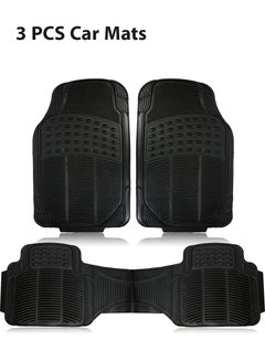 Caterpillar CAMT-8303 Heavy Duty Car Mats All Weather ToughLiner Floor Mat for Auto Truck SUV & Van, Full Custom Trim to Fit Rubber Liners, Total Protection, Black price in Saudi Arabia