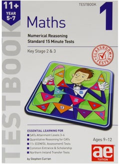 اشتري 11+ Maths Year 5-7 Testbook 1: Numerical Reasoning Standard 15 Minute Tests في الامارات