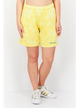 اشتري Women Sportswear Fit Training Short, Yellow في الامارات