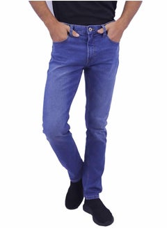 اشتري Men's Low Rise Skinny Jeans - Blue في السعودية