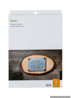 اشتري Cricut Aluminium Sheets 13 x 18 Centimeters Pack of 2 في الامارات