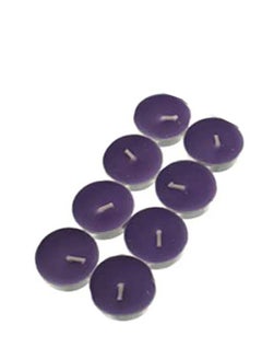 Buy Scented Candles - Purple 8 Pcs in Egypt