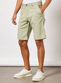 Buy Solid Chino Shorts in UAE