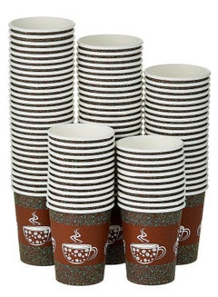 Buy 9 ounce paper cup set 100 cups in UAE