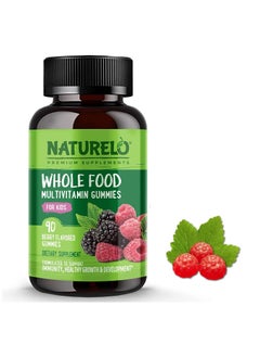 Buy Whole Food Multivitamin Gummies - For Kids Formulated to Support Immunity, Health Growth and Development - 90 Berry Flavoured Gummies - Dietary Supplement in UAE