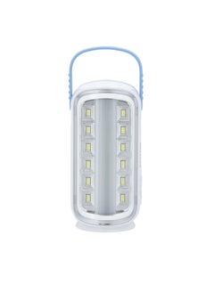 Buy Krypton Rechargeable LED Lantern White with Blue in UAE