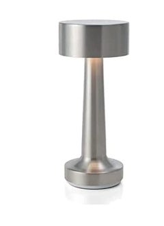 Buy Table Lamp,Modern Rechargeable Cordless Touch Sensor LED Desk lamp 3 Ways Dimming,with USB Cord for Bar Restaurant Bedroom Bedside Nightstand Lighting (SILVER) in UAE