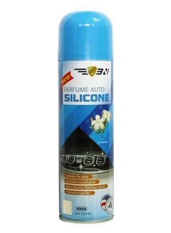 Buy Silicone Polish For Car DashBoard And Plastic Care And Cleaner With Scent Jasmine 220ml in UAE