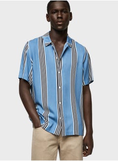 اشتري Striped Regular Fit Shirt في الامارات