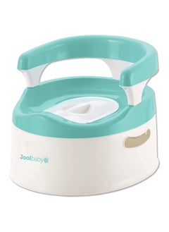 اشتري Aqua Child Potty Training Chair Handles And Splash Guard Comfortable Seat Aqua Jool Baby Aqua في الامارات