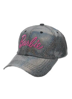 Buy 2023 Barbie Silver Beanie Hat Cap Snapback Baseball Cap with Pink Embroidered Barbie Logo in Saudi Arabia