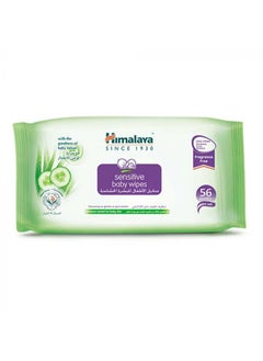 Buy Himalaya Sensitive Baby Wipes 56's in Saudi Arabia