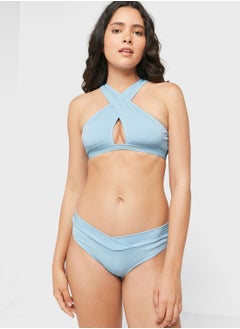 Buy Criss Cross Cutout Bikini Set in Saudi Arabia