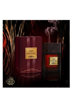 Buy Fragrance World Oud Intense Saffron Eau De Parfum 100ml in UAE