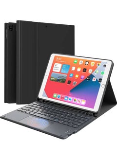 Buy iPad Keyboard 9th Generation, Keyboard for iPad 8th Generation/7th Gen 10.2 Inch, Smart Trackpad, Detachable Wireless with Pencil Holder in UAE