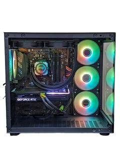 Buy GAMING PC INTEL i7 9700 (Upto 4.70 Ghz) NVIDIA RTX 3060TI 8GB DDR6, 32GB DDR4 RAM, GF PSU850W80+BRONZE, 500GB Nvme + 1TB HDD, GODENFIELD 240mm Liquid Cooler, Win 11 Pro, 1 YEAR WARRANTY in UAE