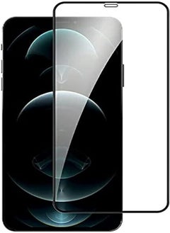 Buy iphone 13 Pro 9D Full Covered Tempered Glass Screen With Filter iphone 13 Pro (Black) in Egypt