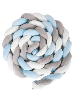 اشتري Cushion Soft Knot Pillow Handmade Soft Cushion Decor for Bedroom ((Grey-Blue(158inch))) في الامارات