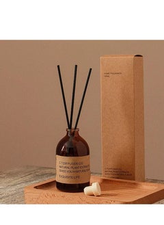 Buy Home Decoration No Fire Aromatherapy Reed Diffuser Set Zen Tea 100ml in UAE